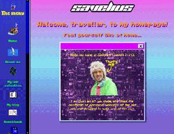 Скриншот сайта Страница savelius на neocities