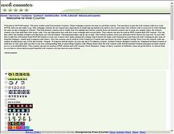 Скриншот сайта HitWebCounter - Free internet Counter