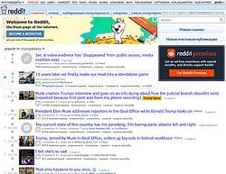 Скриншот сайта Старый Reddit
