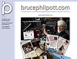 Скриншот сайта Bruce Philpott