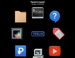 Скриншот сайта Tinelix (стиль Web 1.0)
